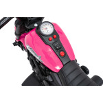 Elektrická motorka STAR - ružová